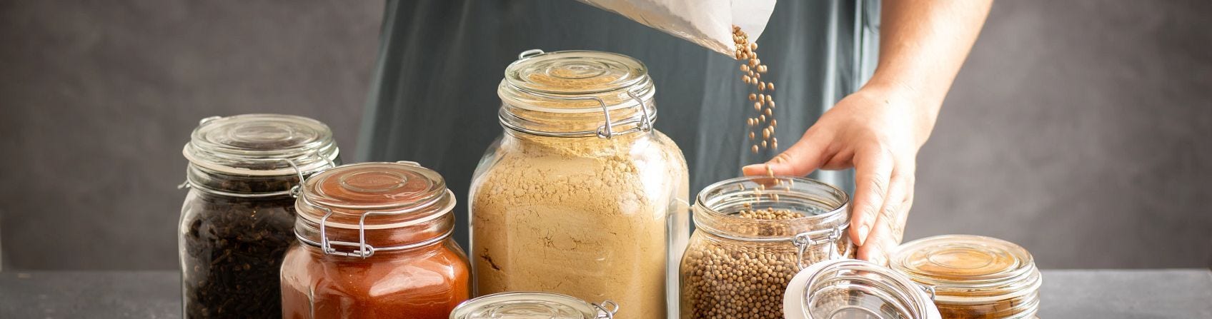 Spices in Jars