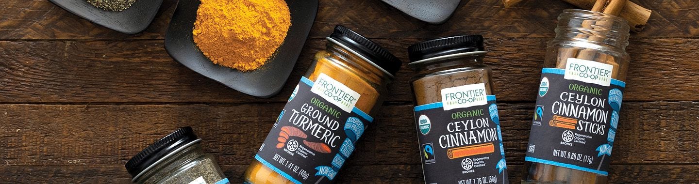 Frontier Co-op Debuts First Nationally Distributed Regenerative Organic Certified® Spices