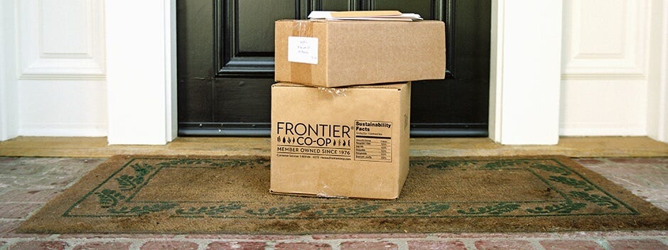 Frontier delivery boxes